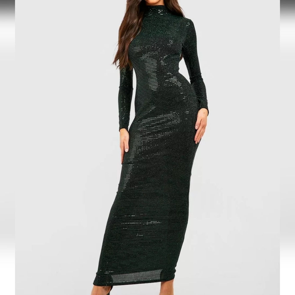 LONG SLEEVE MAXI DRESS